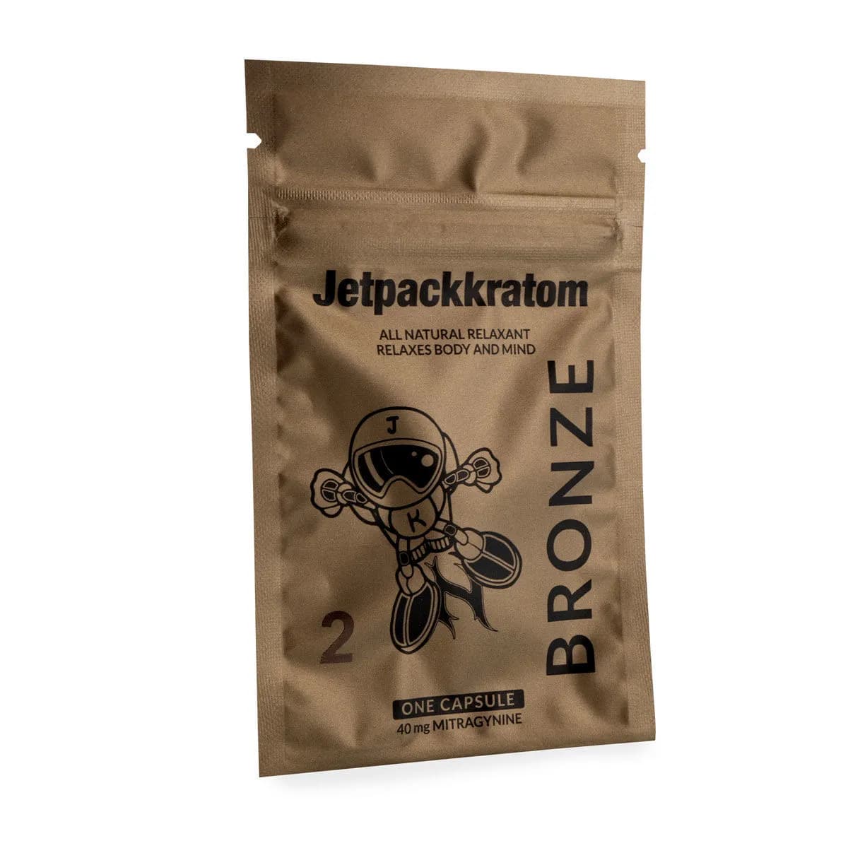 Jetpackkratom BRONZE 40mg Extract - Capsules