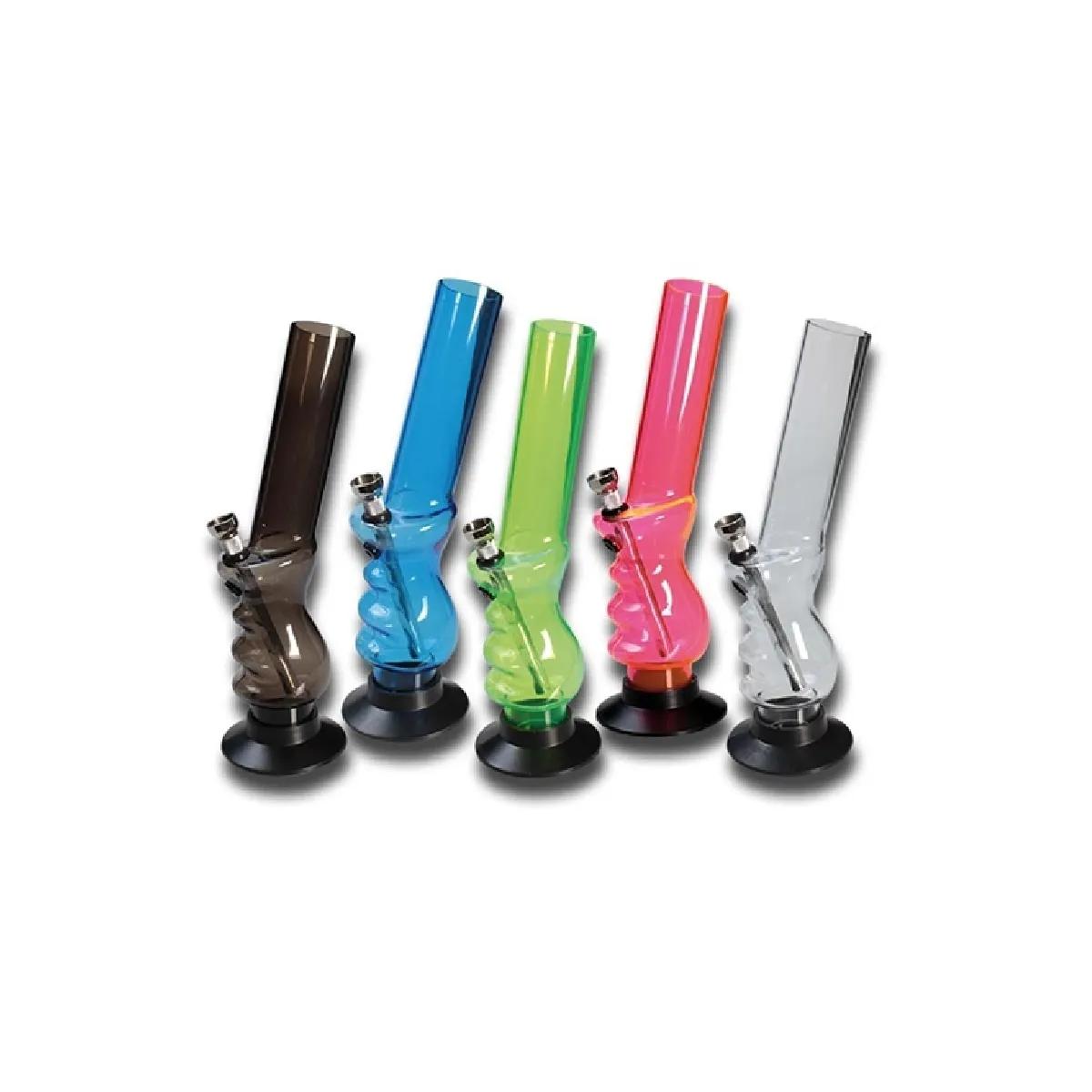 Acryl bong recht met grip