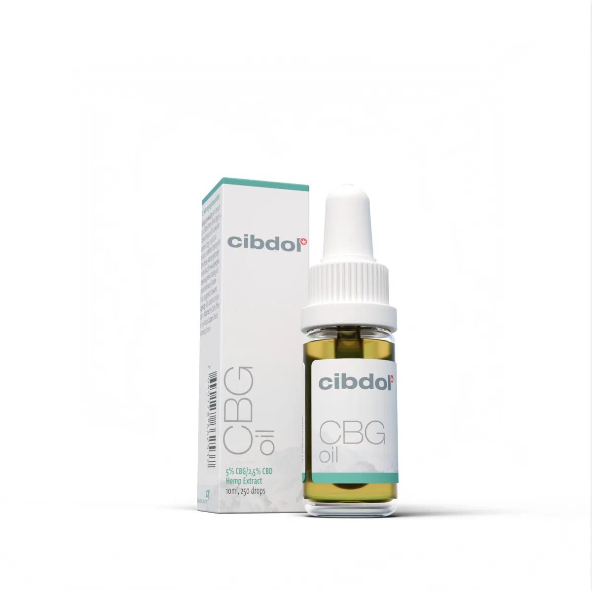 CBG-olie 5% + CBD 2,5%