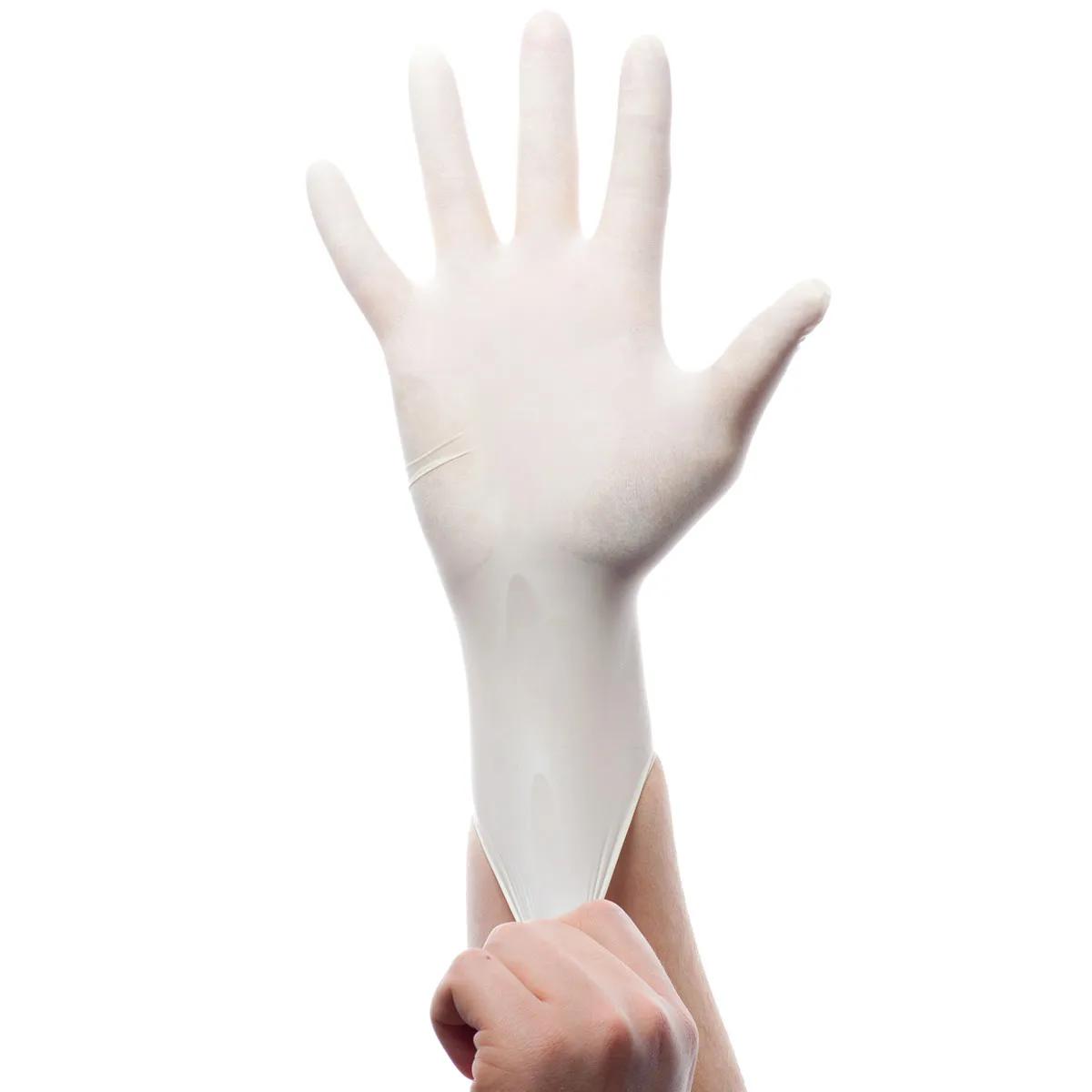 Steriele latex handschoenen